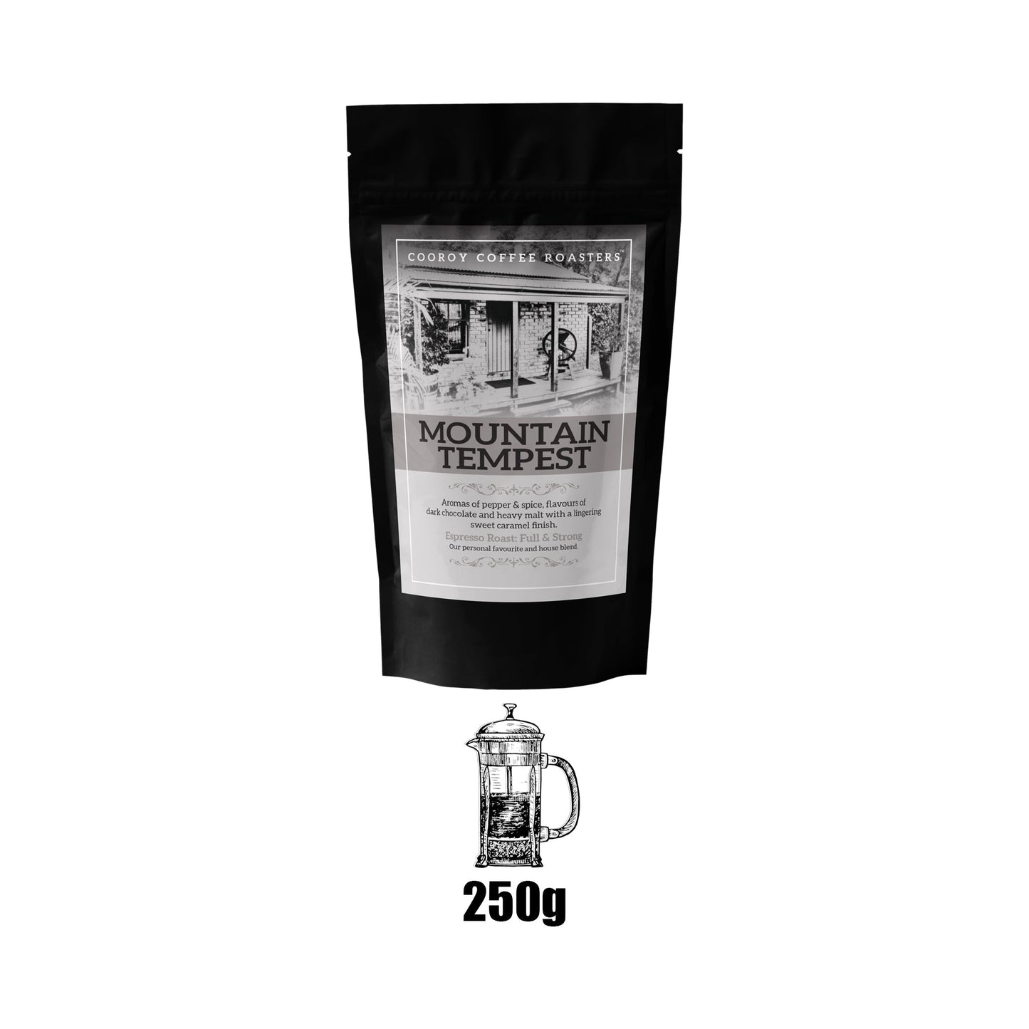 250g Plunger Mt TEMPEST | 3.4 Resealable Pouch (VC)