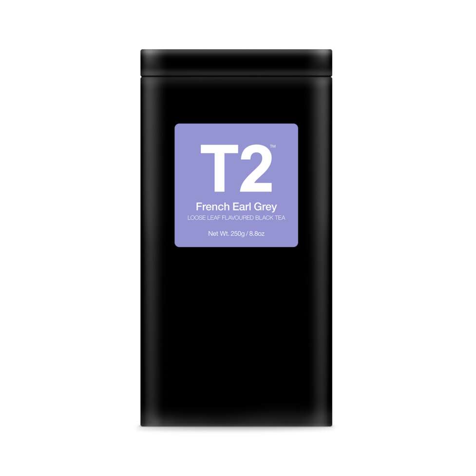 T2 CAFE TIN FRENCH EARL GREY | LOOSE LEAF 250g