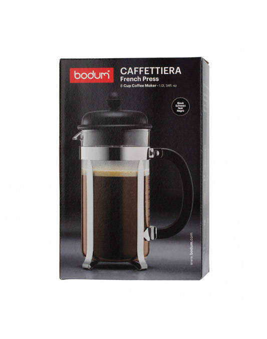 Caffettiera French Press 8-Cups - BLACK