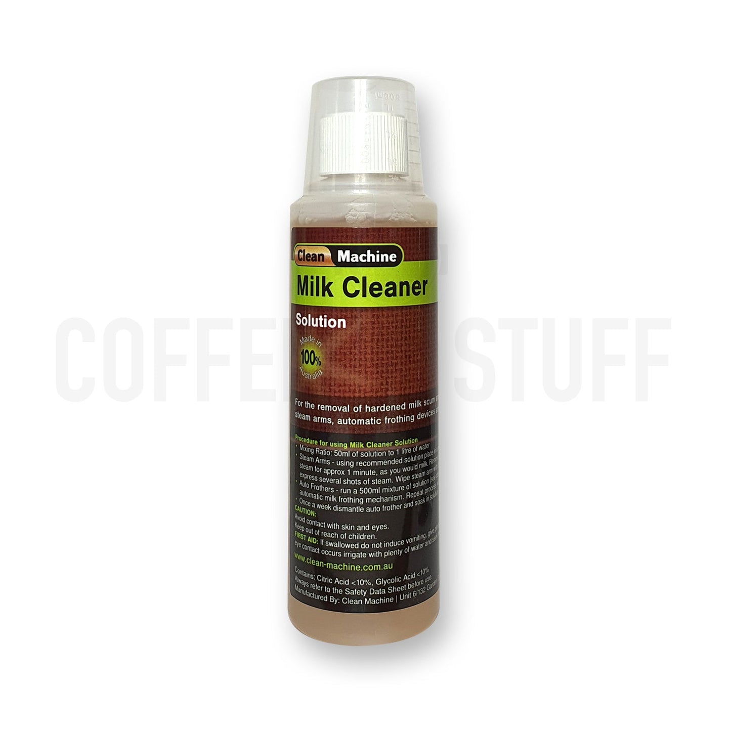 Milk Cleaner Solution Clean Machine