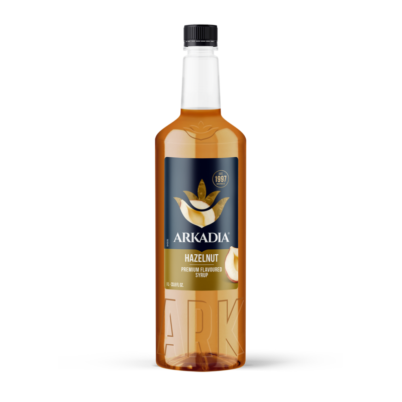 Premium Syrup | Hazelnut 1L Bottle | ARKADIA