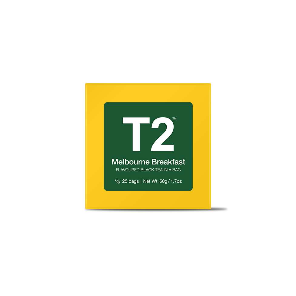 T2 GIFT CUBE MELBOURNE BREAKFAST | TEABAGS 25s