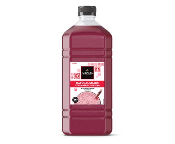 Natural Strawberry Milkshake Topping 2L | ARKADIA