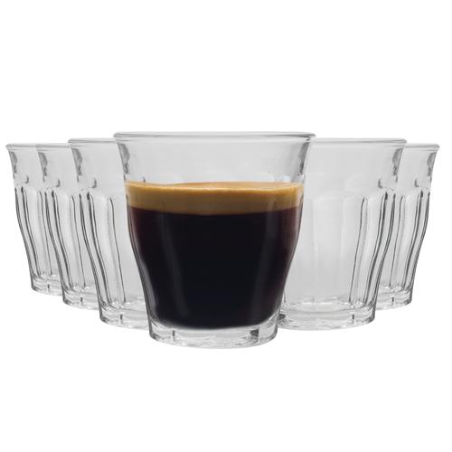 Duralex Picardie Glass tumbler 90ml (3 1/8oz) Set of 6