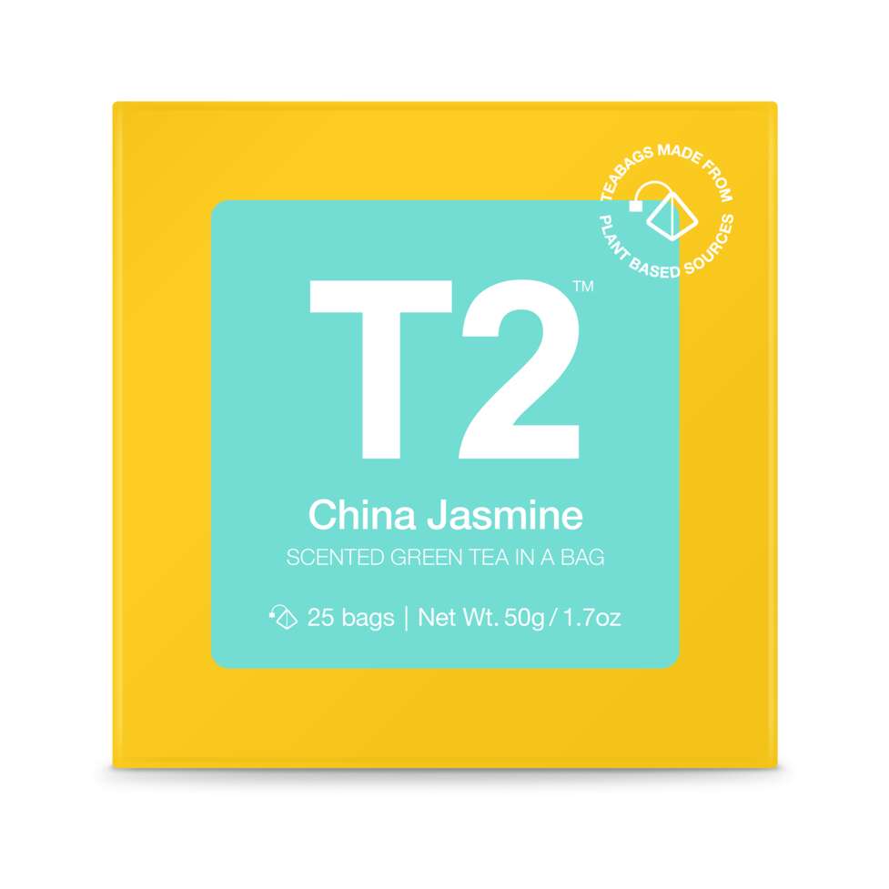 T2 GIFT CUBE CHINA JASMINE | TEABAGS 25s