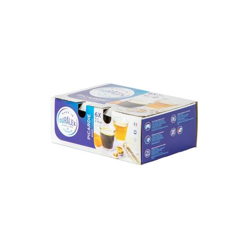 Duralex Picardie Glass tumbler 90ml (3 1/8oz) Set of 6