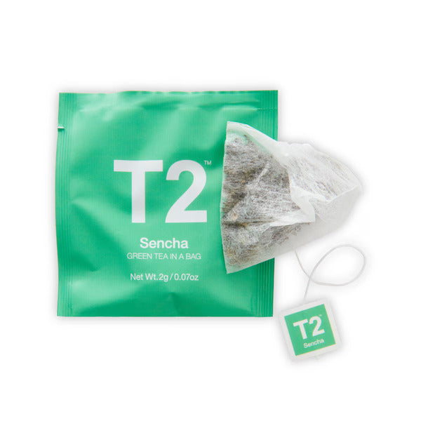 T2 FOIL INDIVIDUALLY WRAPPED SENCHA | TEABAG 100s