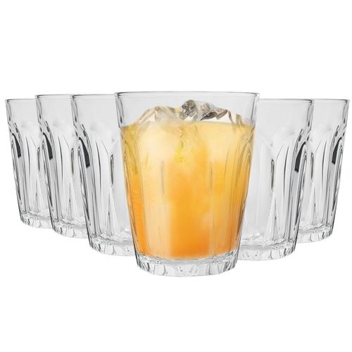Duralex Provence Glass Tumbler 250ml (8 3/4oz) Set of 6