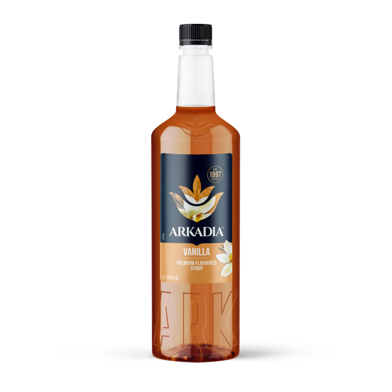Premium Syrup | Vanilla 1L Bottle | ARKADIA