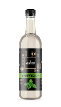 Premium Syrup | Peppermint 750ml Bottle | ARKADIA