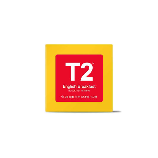 T2 - English Breakfast 25 Teabag Gift Box