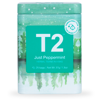 T2 - Just Peppermint 25's Teabag Icon Tin