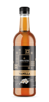 Premium Syrup | Vanilla 750ml Bottle | ARKADIA
