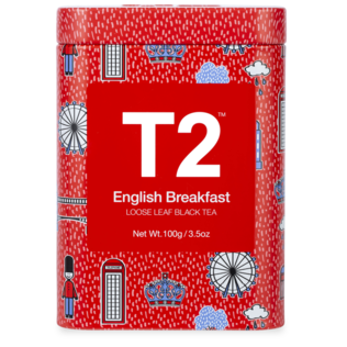 T2 - English Breakfast 100g Loose Leaf Icon Tin