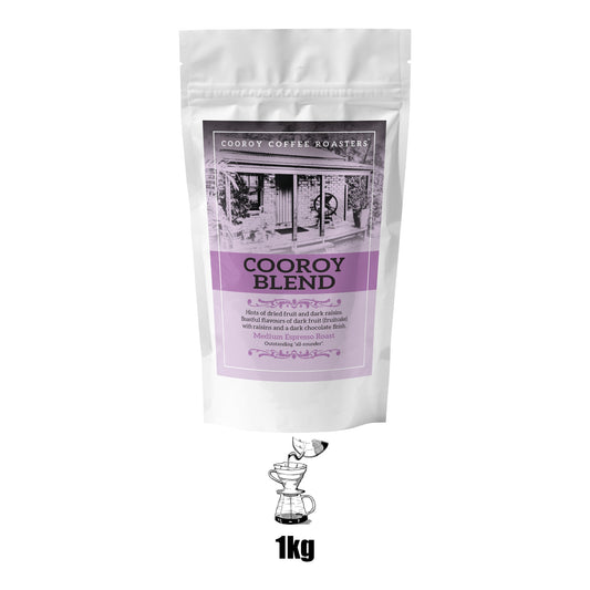 1kg Filter/Cold Brew COOROY BLEND | 3.0 Resealable Pouch (VC)