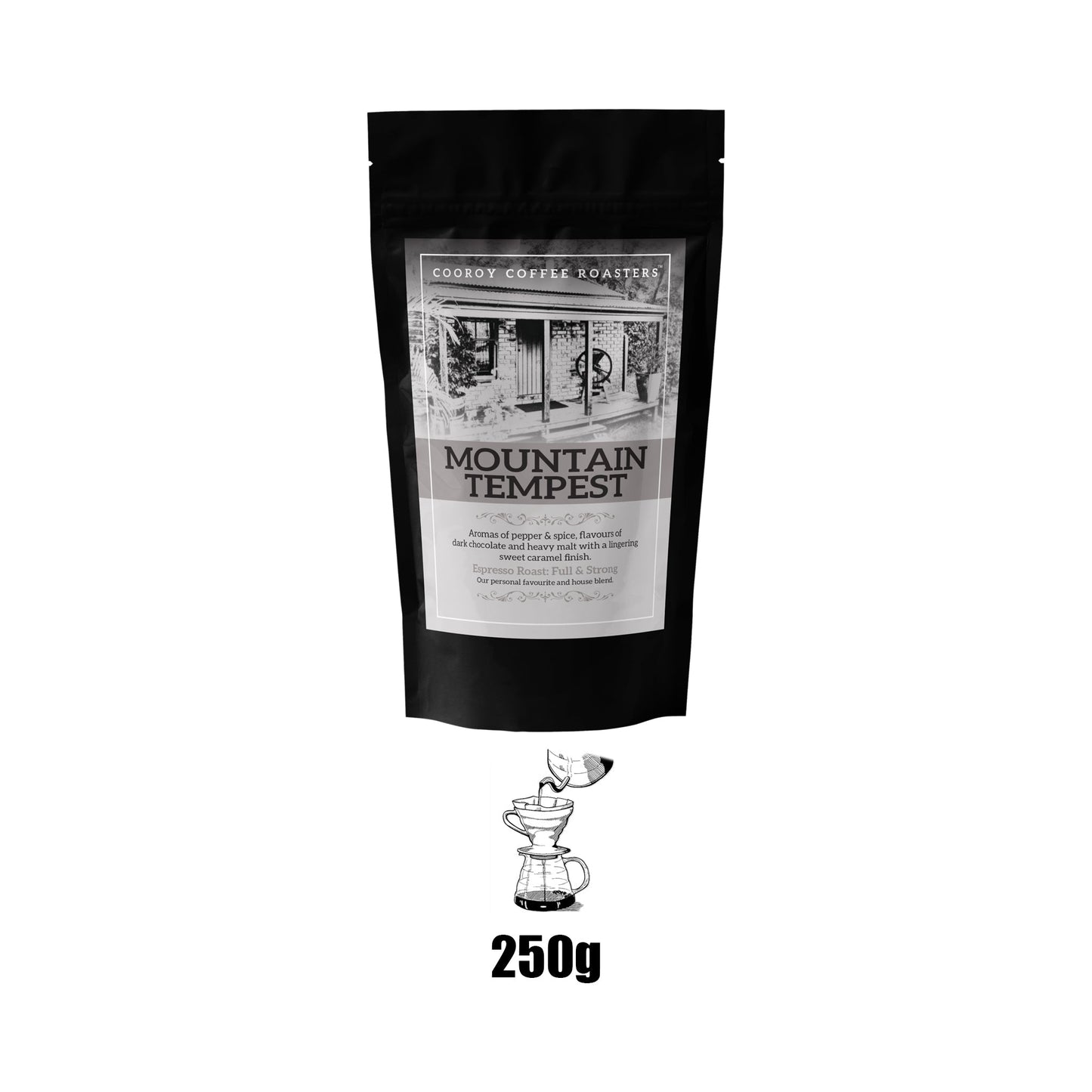 250g Filter/Cold Brew Mt TEMPEST | 3.0 Resealable Pouch (VC)