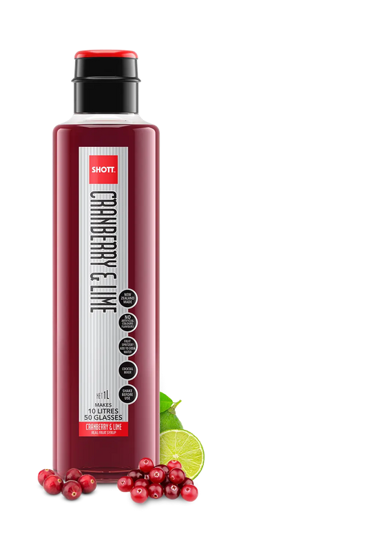 SHOTT Cranberry & Lime 1Ltr
