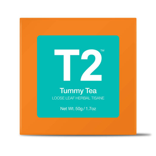 T2 GIFT CUBE TUMMY TEA |LOOSE LEAF 50g
