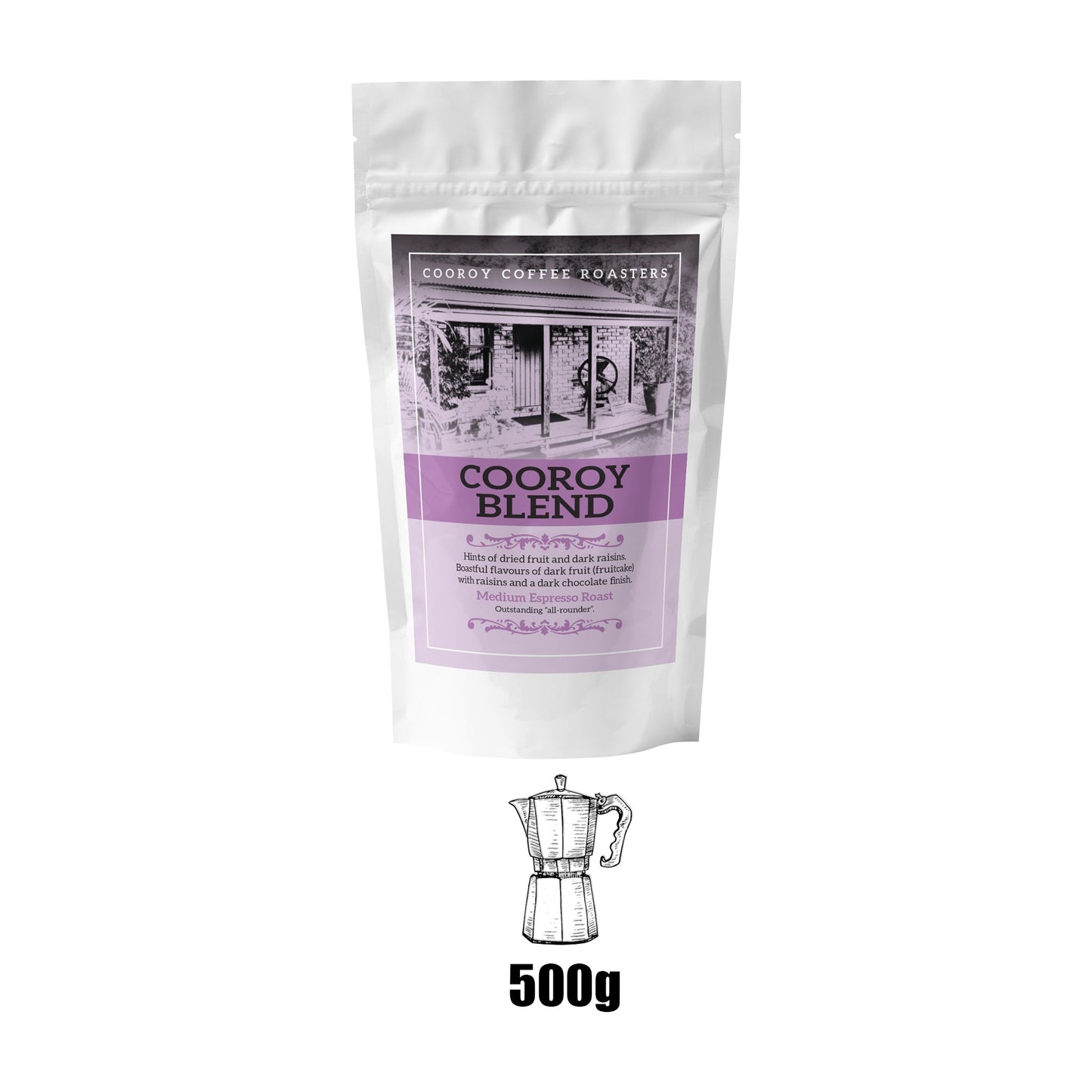500g Stovetop COOROY BLEND | 2.4 Resealable Pouch (VC)