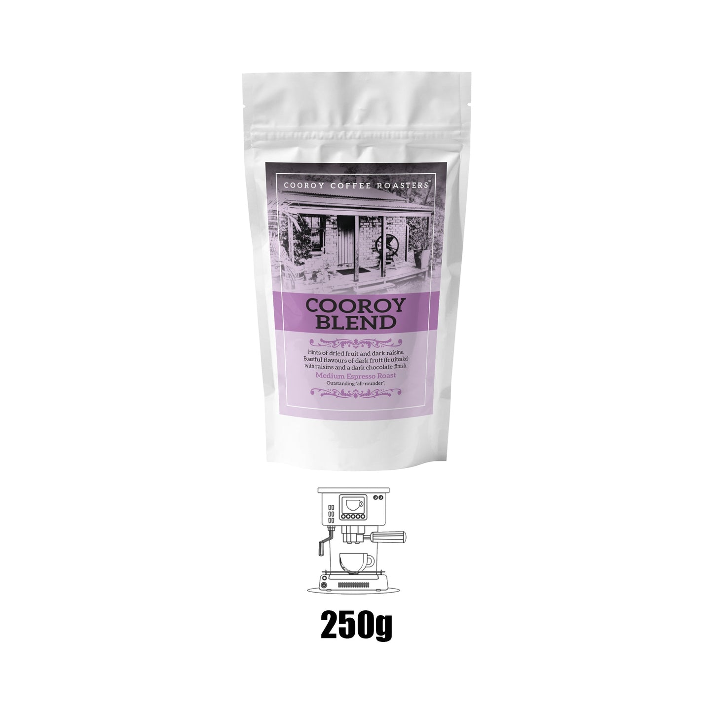 250g Home ESP COOROY BLEND | 1.9 Resealable Pouch (VC)