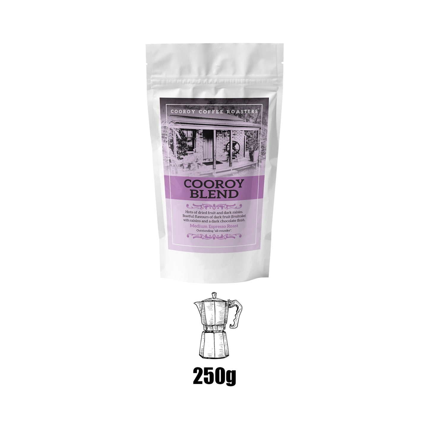 250g Stovetop COOROY BLEND | 2.4 Resealable Pouch (VC)