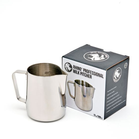 Rhino Pro Milk Pitcher - 360ml/12oz