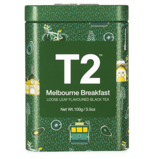 T2 ICON TIN CLASSIC MELBOURNE BREAKFAST | LOOSE LEAF 100g