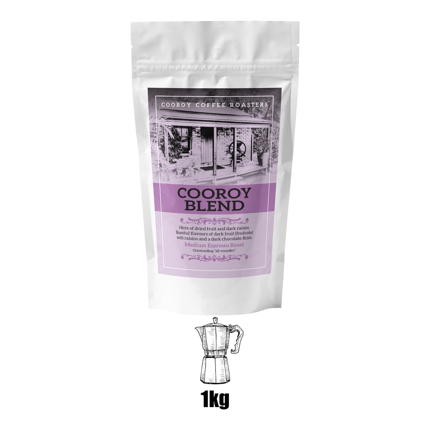 1kg Stovetop COOROY BLEND | 2.4 Resealable Pouch (VC)