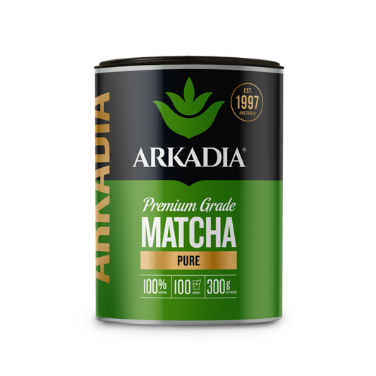 Arkadia Premium Grade Matcha PURE | 300g Tub