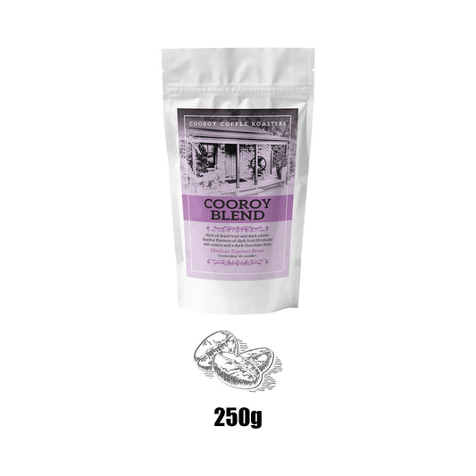 250g COOROY BLEND Beans | Resealable Pouch (VC)