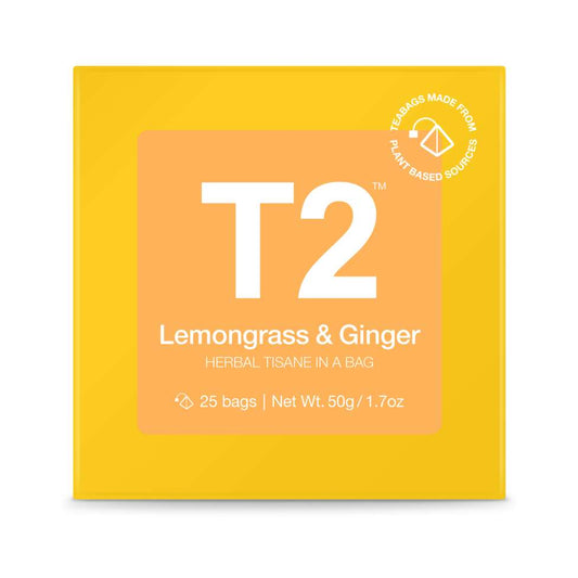 T2 GIFT CUBE LEMONGRASS & GINGER | TEABAG 25s