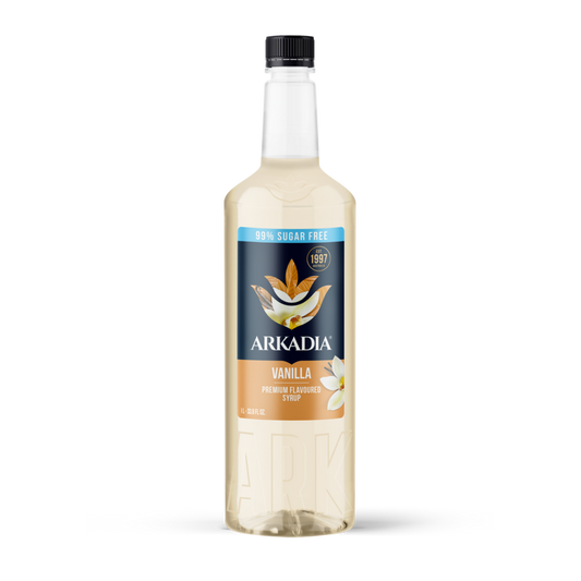 Premium Syrup | Vanilla 99% Sugar Free 1L Bottle | ARKADIA