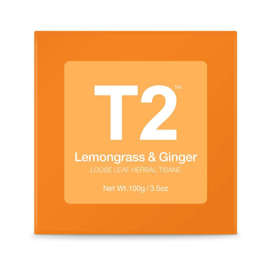 T2 GIFT CUBE LEMONGRASS & GINGER | LOOSE LEAF 100g