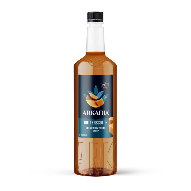 Premium Syrup | Butterscotch 1L Bottle | ARKADIA