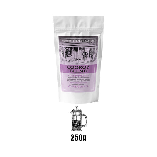 250g Plunger COOROY BLEND | 3.4 Resealable Pouch (VC)