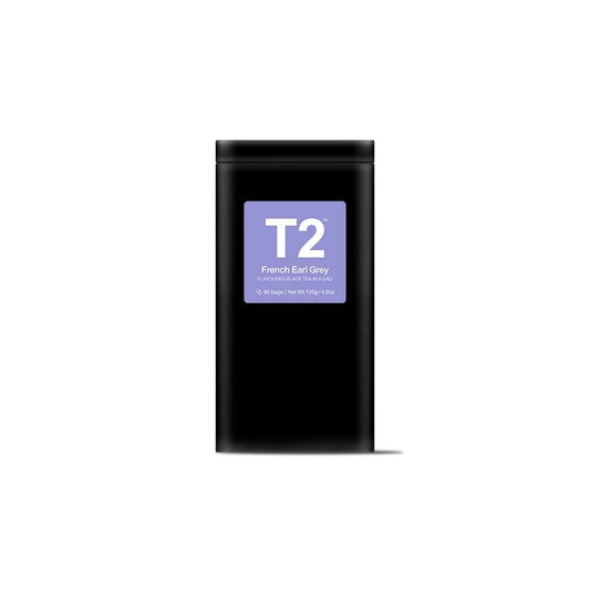 T2 CAFE TIN FRENCH EARL GREY | TEABAG 60s