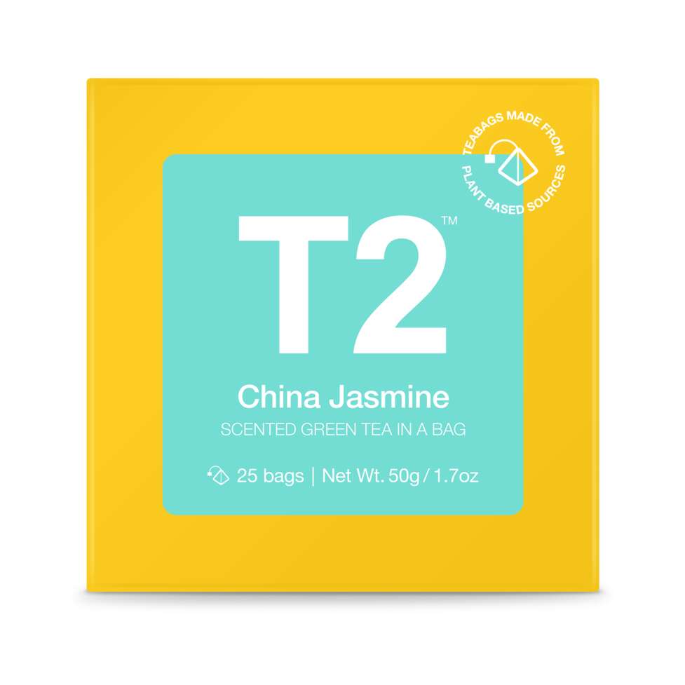 T2 GIFT CUBE CHINA JASMINE | TEABAGS 25s