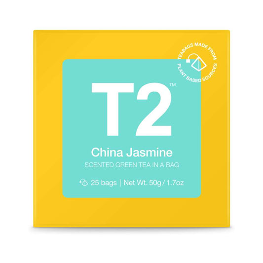 T2 GIFT CUBE CHINA JASMINE | TEABAGS 25s