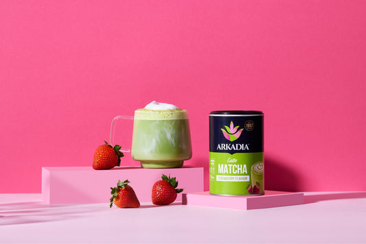Arkadia Matcha Strawberry | 220g Tub