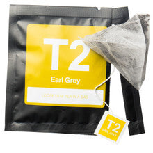 T2 FOIL INDIVIDUALLY WRAPPED EARLY GREY | TEABAG 100s