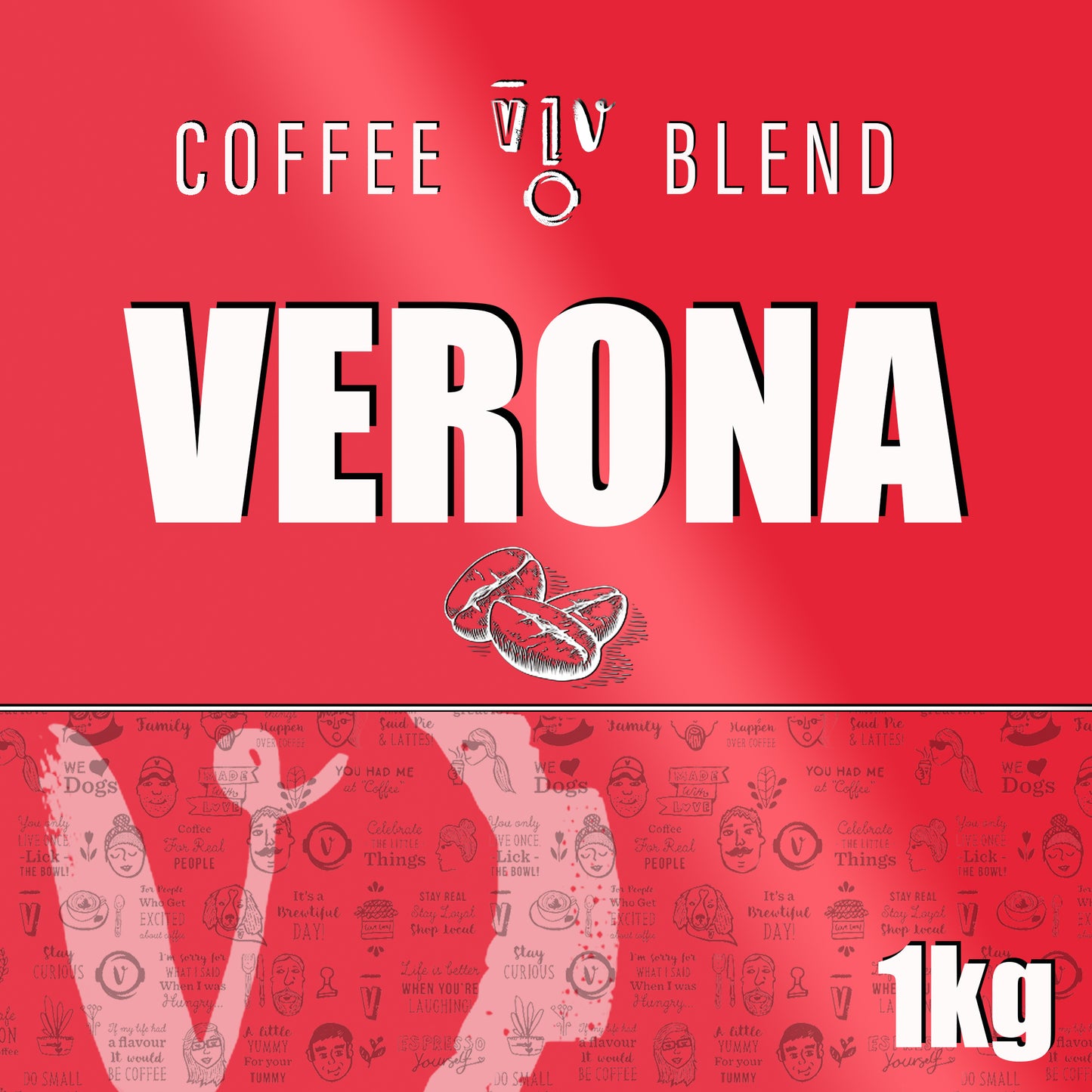 VERONA | Resealable White Pouch (VC)