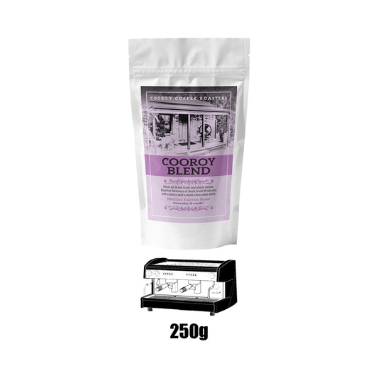 250g Commercial COOROY BLEND | 1.5 Resealable White Pouch (VC)