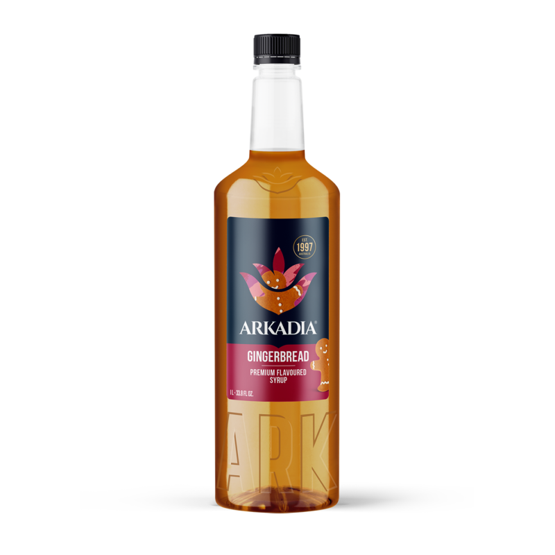 Premium Syrup | Gingerbread 1L Bottle | ARKADIA