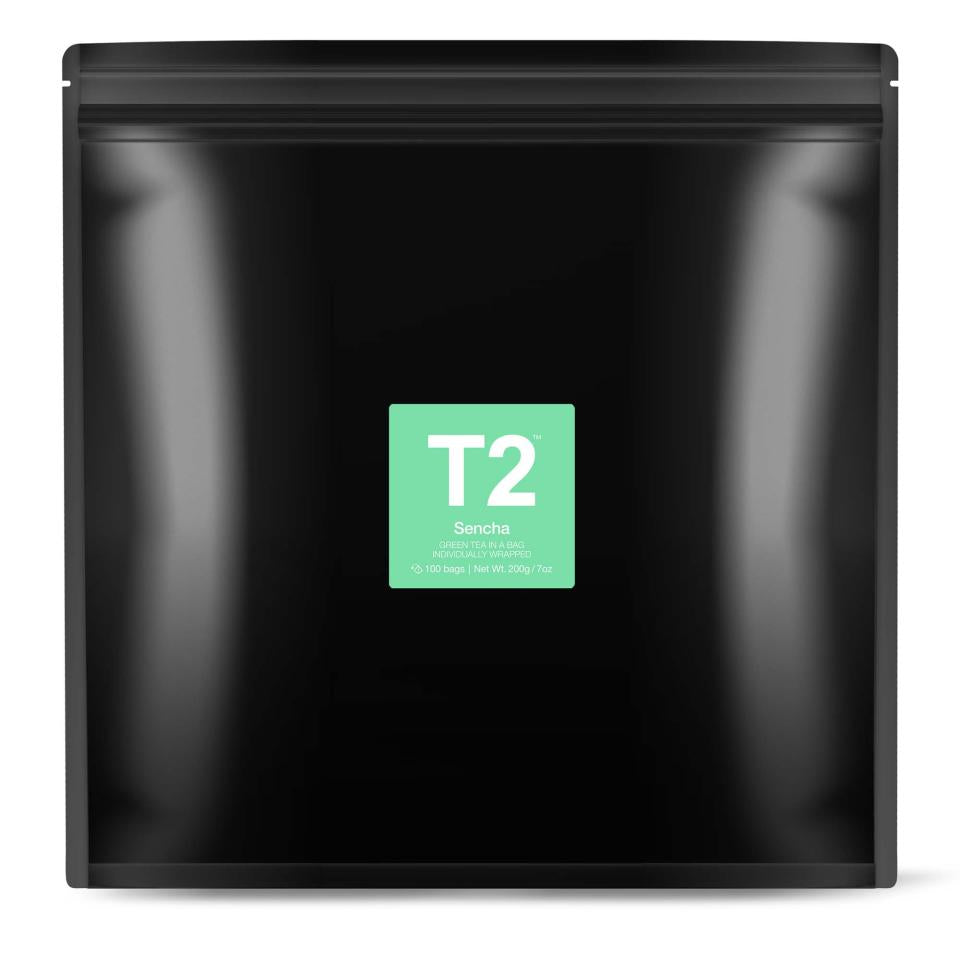 T2 FOIL INDIVIDUALLY WRAPPED SENCHA | TEABAG 100s