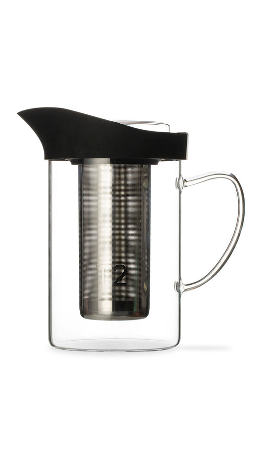 Glass Jug-A-Lot 1.0L Black