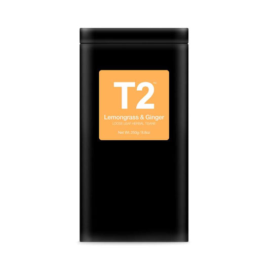 T2 CAFE TIN LEMONGRASS & GINGER | LOOSE LEAF 250g