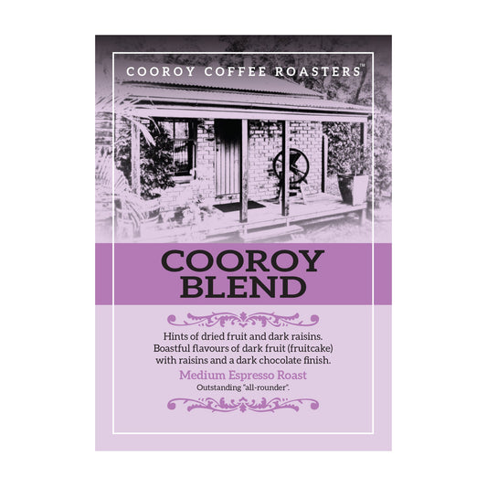 1kg COOROY BLEND Beans | Foil Bag (VC)