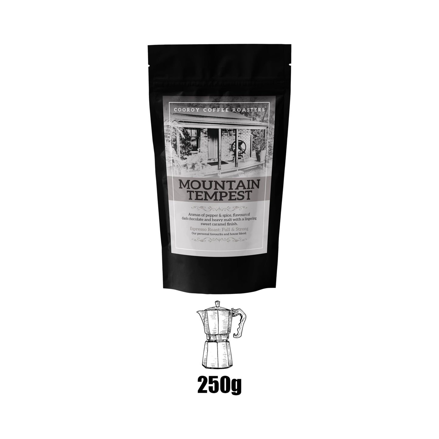 250g Stovetop Mt TEMPEST | 2.4 Resealable Pouch (VC)