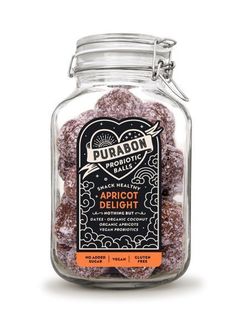 40 x Apricot Delight Probiotic BALLS (loose) - Purabon