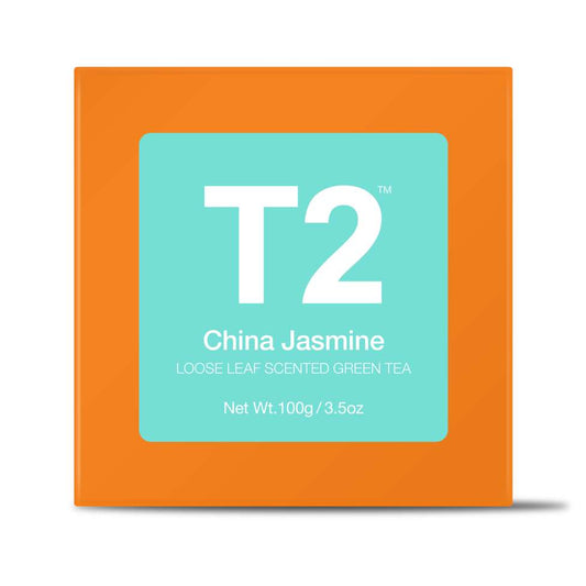 T2 GIFT CUBE CHINA JASMINE | LOOSE LEAF 100g